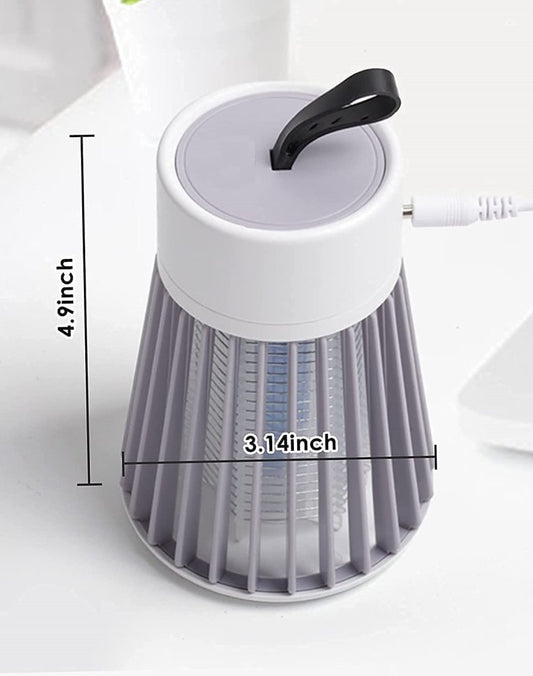 Eco-Friendly Electronic LED Mosquito Killer Trap Lamp | USB Powered Indoor Bug Zapper Machine | 5W Silent Electronic Insect Trap for Home