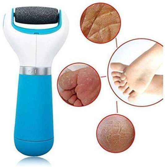 Foot Roller Callus Remover Hard and Dead Skin Remover Care Feet Care Callus Remover Pedicure for Hard Cracked Skin, Foot Scrubber Roller (Blue)