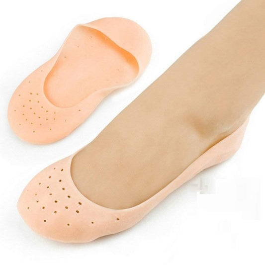 Anti Crack Full Length Silicone Foot Protector Moisturizing Socks for Foot-Care and Heel Cracks, socks for cracked feet, heel pad for heel pain, anti crack heel socks (Full Heel)