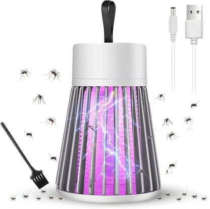 Eco-Friendly Electronic LED Mosquito Killer Trap Lamp | USB Powered Indoor Bug Zapper Machine | 5W Silent Electronic Insect Trap for Home