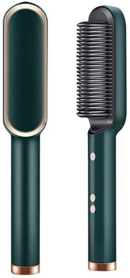 Hair Straightener Comb Brush for Men & Women | Electric Ceramic Hair Straightening Brush with 5 Temperature Settings | Anti-Scald Design | Multi-Color | Fast Heating
